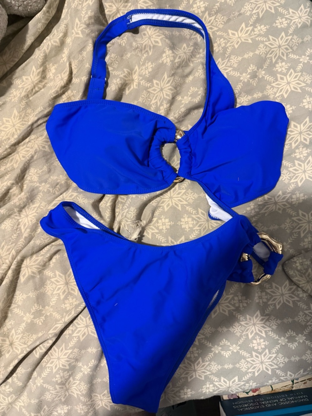 Royal Blue Two-Piece Bikini Set